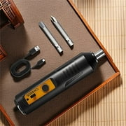 3.6V Rechargeable Mini Electric Screwdriver Set - Portable Home Use with Precision Power Control and Emergency Stop Function - Ideal for DIY Projects and Repairs